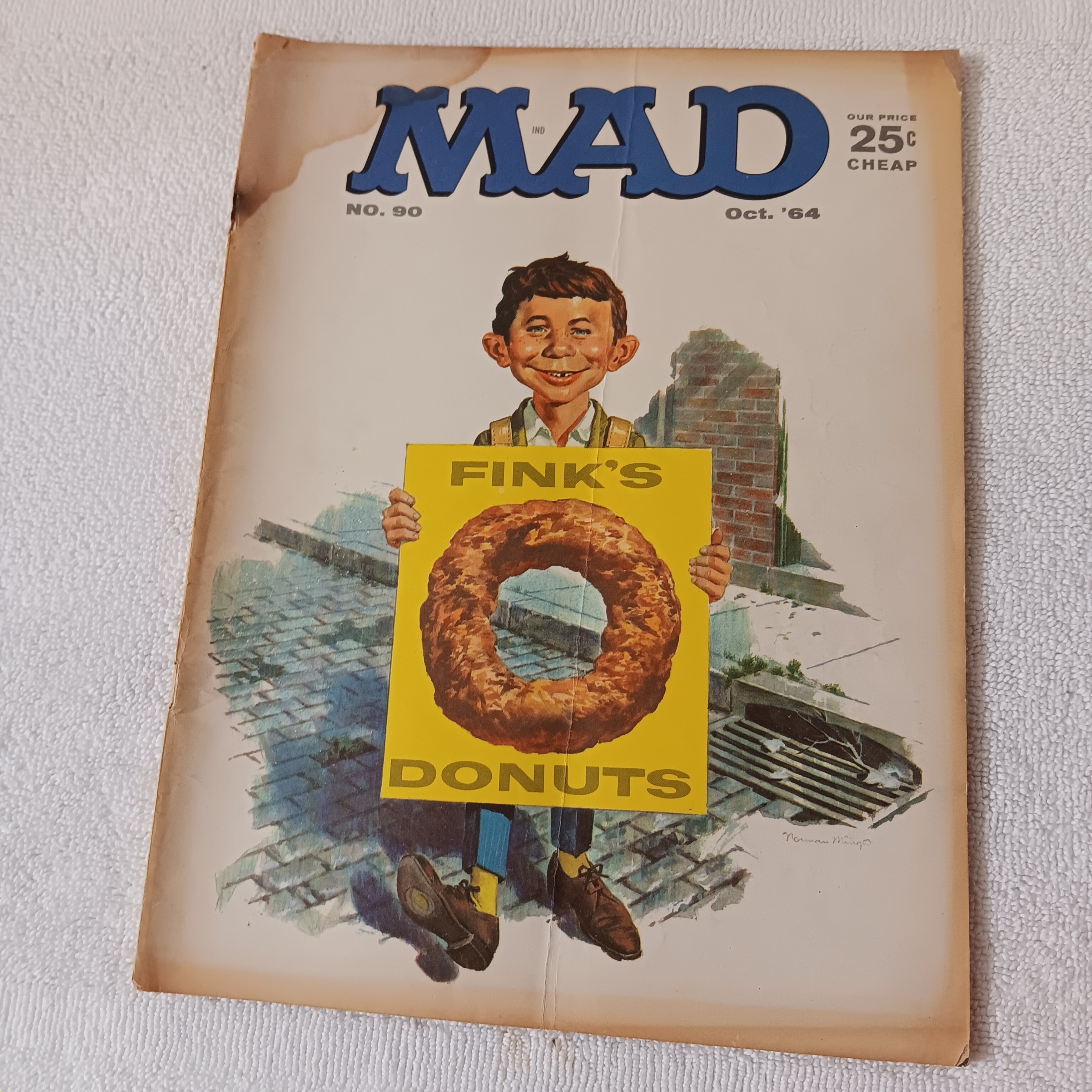 Vintage Mad Magazine October 1964 Issue